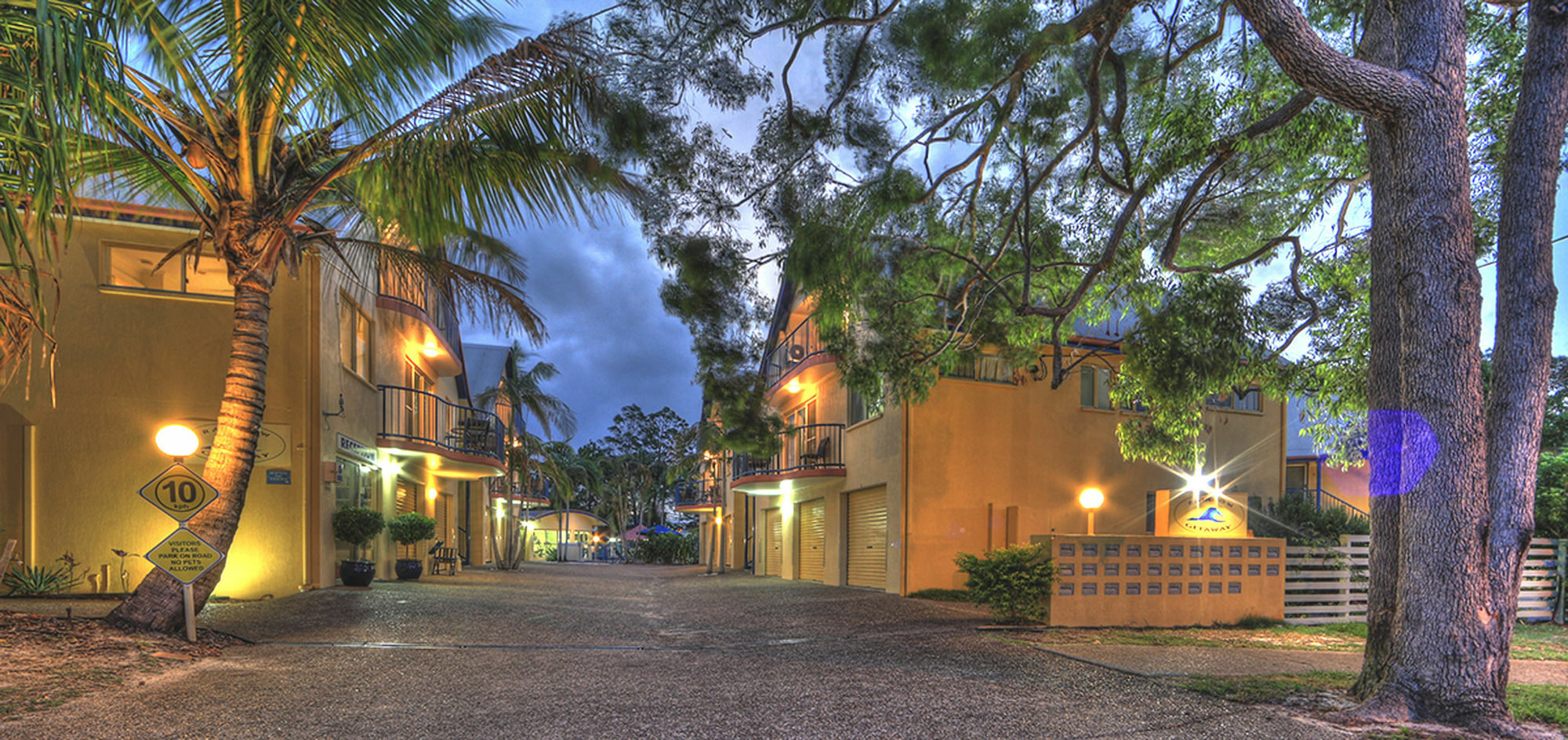 Rainbow Getaway Holiday Apartments Rainbow Beach Bagian luar foto
